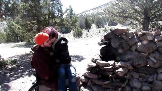 Bunny Gets Outside Spanks from Para Daddy- Fingers to Squirt