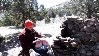 Bunny Gets Outside Spanks from Para Daddy- Fingers to Squirt