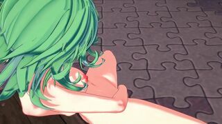 Tatsumaki Fingering her Twat at the Park (1 Punch Man Animated)