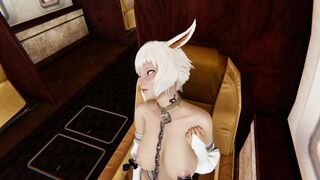 Trap the Cat FURRY Masturbates on the Plane [3d Cartoon Uncensored]