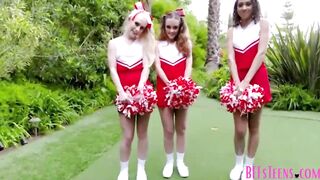 sexy 18 Year Old Cheerleaders Fucked Their Trainer