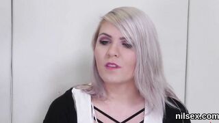 Vulgar 18 yo was taken into anal asylum for harsh therapy