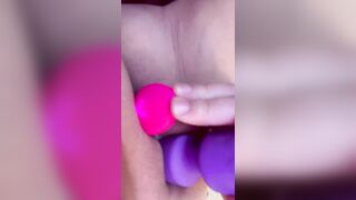 Double Penetration with my Sex Toys!