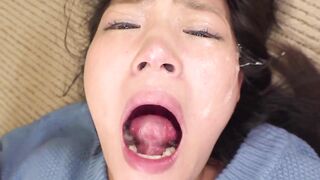 Japanese Insane Deeply & Nasty Facefucking, Kagami three