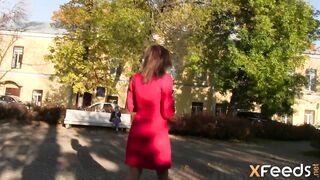 Spontaneous banged culminates with jizzed on sluts's incredible sexy body