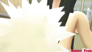 Animated ecchi Cap 14 jiraiya worried about her friend hinata