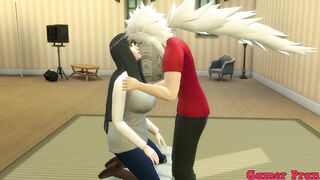 Animated ecchi Cap 14 jiraiya worried about her friend hinata