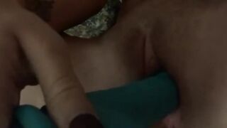 double penetration Solo Vibrator Play :)