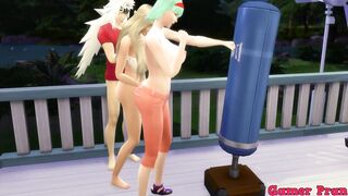 Hentai ecchi Cap 13 jiraiya went to training then starts