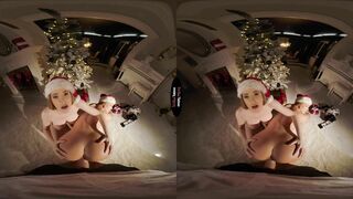 VIRTUAL TABOO - Bombshell Christmas Cunt With Mouth