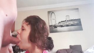 Early morning oral sex and hand job till I cum