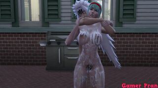Hentai ecchi Cap 16 jiraiya fucking public with bulma and