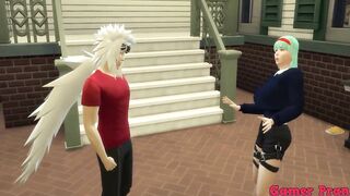 Hentai ecchi Cap 16 jiraiya fucking public with bulma and