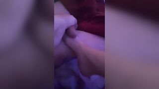 #footfefish Devils Pedicure Rubbing my Super Piggies all over a Rough and Freaky