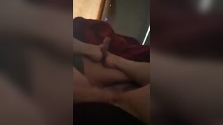 #footfefish Devils Pedicure Rubbing my Super Piggies all over a Rough and Freaky