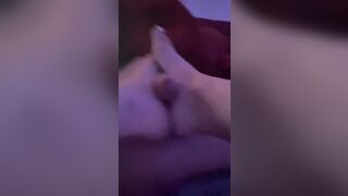 #footfefish Devils Pedicure Rubbing my Super Piggies all over a Rough and Freaky