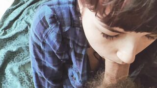 Step Brorther Cumed all over my Face. he Slapped Me. he Plowed