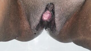 Stunning Twat UP CLOSE PISSING inside Hotel Room!