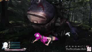 College women Screwed while on an Adventure [sword X Hime Gameplay Scenario]
