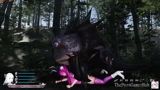 College women Screwed while on an Adventure [sword X Hime Gameplay Scenario]