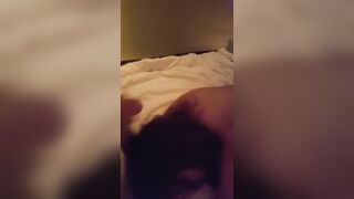 Hubby Ejaculates into Wifes Hair while he Lets Stranger Fucked her