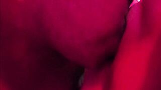 TIme Lapse Shot Making Out Step Cousin Kisses Turned On Milfs Clitoris and Gets Covered
