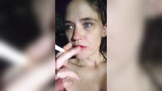 Snap Inhales, a few Nostril Exhales, and Deep Holds (Smoking Tape)