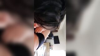 She usually Swallows that