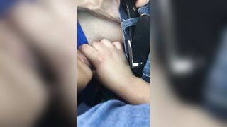 Blowing Cock on the Deuce Bus at the Las Vegas Strip