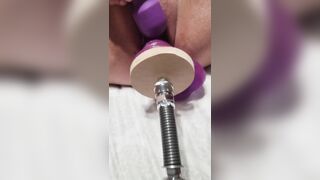 New Vibrator Fucking Machine