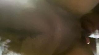 Black 18 Takes Penis like a Winner made her Squirt then Pissed