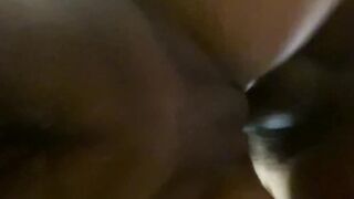 Black 18 Takes Penis like a Winner made her Squirt then Pissed