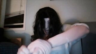 Unmasking Female Mask May. Double Masked, Silicone Hands, Silicone Breasts!