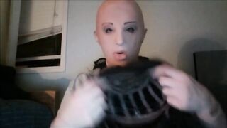Unmasking Female Mask May. Double Masked, Silicone Hands, Silicone Breasts!