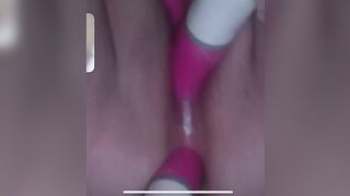 CUM GUSHING double penetration FUN
