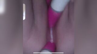 CUM GUSHING double penetration FUN