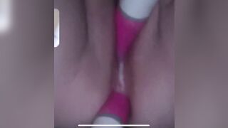 CUM GUSHING double penetration FUN