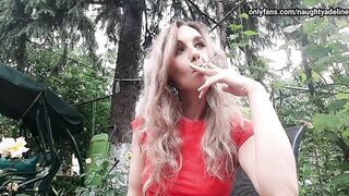 Relaxing and smoking while ignoring you by Sexsual Adeline