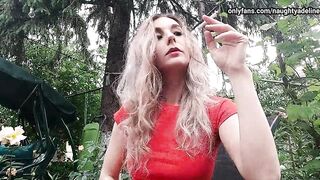 Relaxing and smoking while ignoring you by Sexsual Adeline