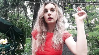 Relaxing and smoking while ignoring you by Sexsual Adeline