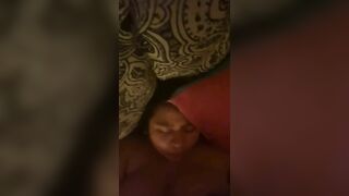 Hispanic mom Soaked the Couch