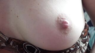 I LIKE TO PLAY WITH MY NIPPLE THROUGH CLOTHES