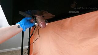 MILKING TABLE - BALL STRETCHING MALE MILKING MACHINE