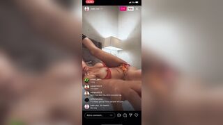 Instagram Live “gone Wild” Pt. two ( Comment Snapchats for More)