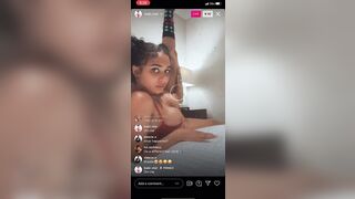Instagram Live “gone Wild” Pt. two ( Comment Snapchats for More)
