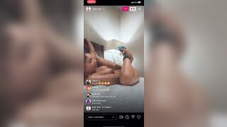 Instagram Live “gone Wild” Pt. two ( Comment Snapchats for More)
