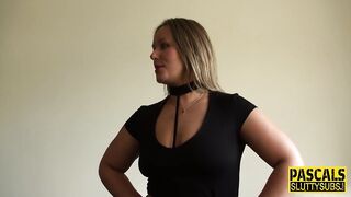 Slave cougar Gets Throat and Cunt Nailed