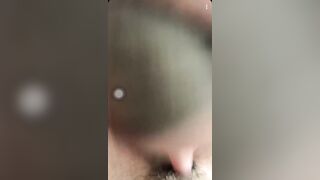 White milf Deep Throats Cock