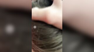 White milf Deep Throats Cock