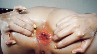 ANAL FISTING, GAPING AND SOAK FARTS | Anal Farts Farting Gape Retro